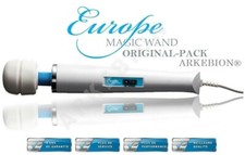 Europe Magic Wand Original-Pack 100% inspiré du HITACHI 2 embouts + Protège RFID