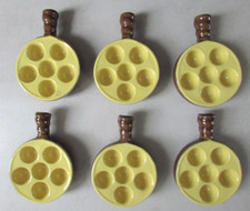 Ensemble de 6 caquelons