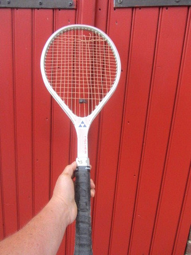 Ancienne raquette tennis - ancienne,
