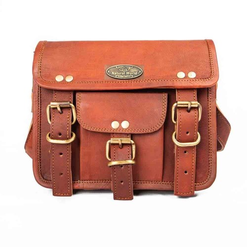 Sac besace vintage - homme, en