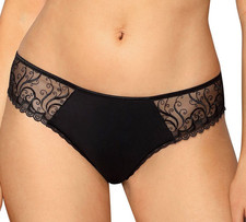 Roza anuk string femme - roza, noir