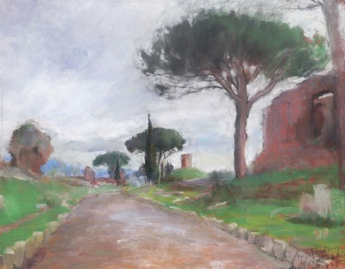 Pastel dessin tableau encadré