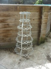 rare porte bouteille  hérisson en métal 1950