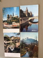 Lot 4 cartes postales ALBERT