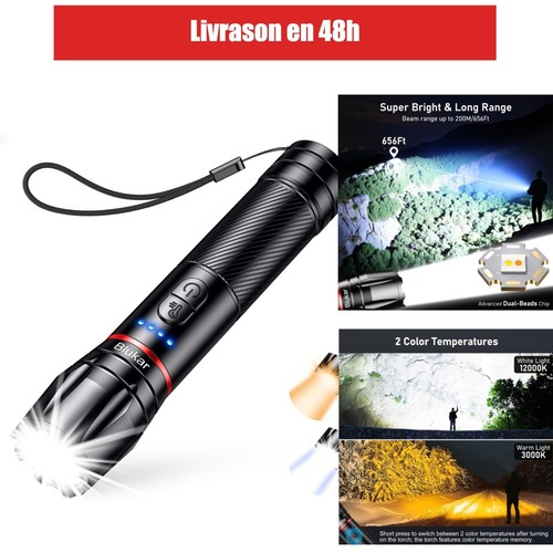 Blukar lampe torche - torche, led