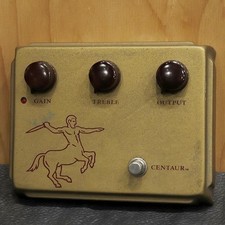 Pédale d'effets analogique Klon Centaur Overdrive Gold d'occasion pour...