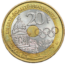 #17782 - 20 francs 1994