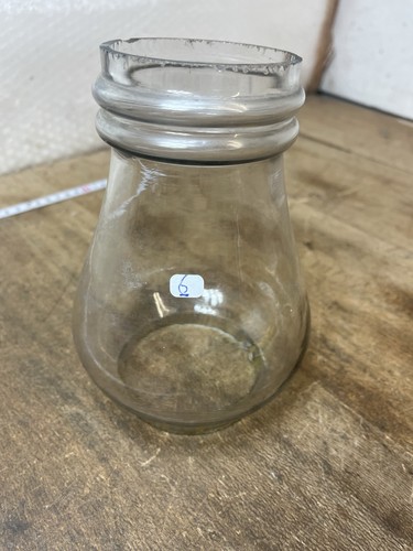 Verre ancien pour lampe - ancien,