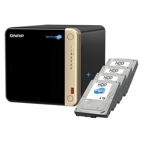 Qnap 464 nas baies - ts-464,