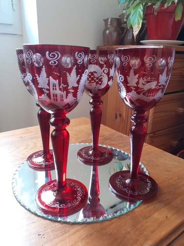 Verres vin cristal style - verres,