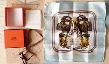 Rare Foulard hermes  "brides de gala" pour poupée bleuette - Superbe état -