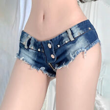 Femme Sexy Mini Short en Jeans