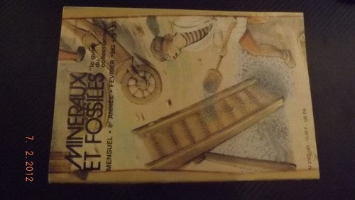 Revue minéraux fossiles - gc,