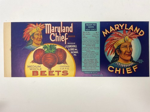 Maryland chief étiquette - chief, de