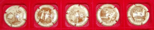 Plaque muselet de - 6,