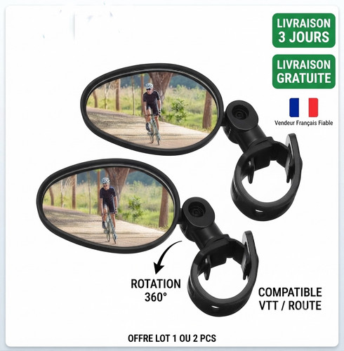 Rétroviseur vélo cycle - rétroviseur,