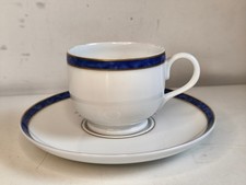 Tasse et soucoupe en porcelaine Coquet Limoges modéle Muscade Triade