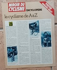 Encart Poster Encyclopédie MIROIR du CYCLISME N° 324 - B. VALLET Septembre 1982