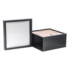 5x Noir 20" x 20" Cadres de