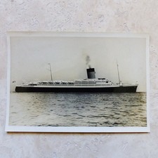 GRANDE PHOTO , PAQUEBOT " LE