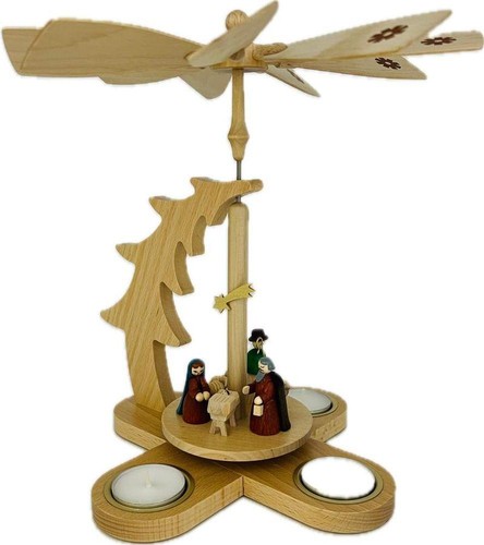 Pyramide support bois - pyramide, pour