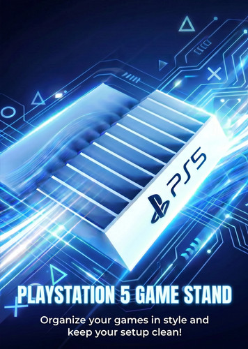 Rangement jeux playstation - jeux, 5