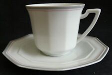 Tasse + sous-tasse Limoges Union Limousine – 11 cl – Ref 4214 – porcelaine fine