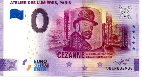Billet touristique euro - touristique,