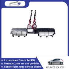 🇫🇷 GRILLE CALANDRE PEUGEOT 206 3P ➤7804H4 ♻️