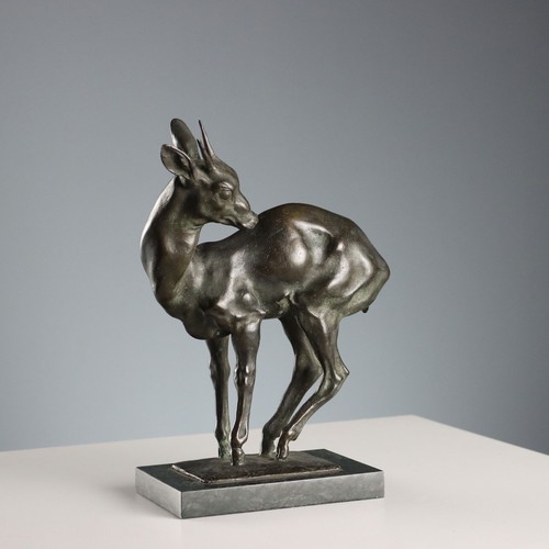 Sculpture moderne cerf - sculpture,