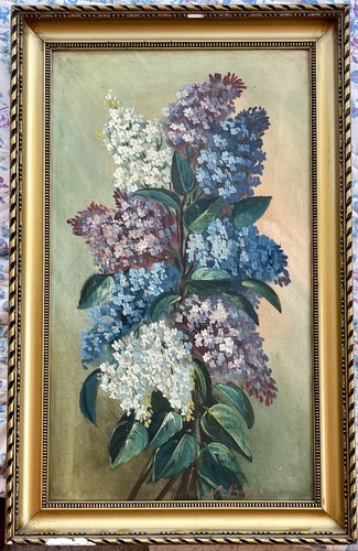 Tableau ancien bouquet - ancien,