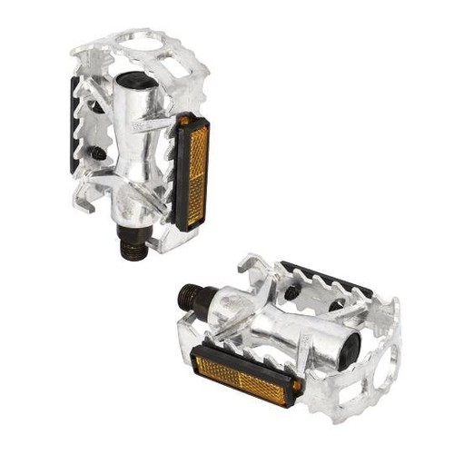Pedale vtt alu optimiz - , argent