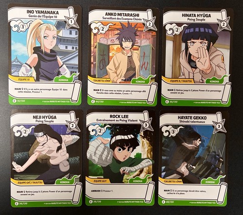 Lot cartes konoha - cartes,