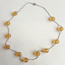 Collier ancien, fin, perles