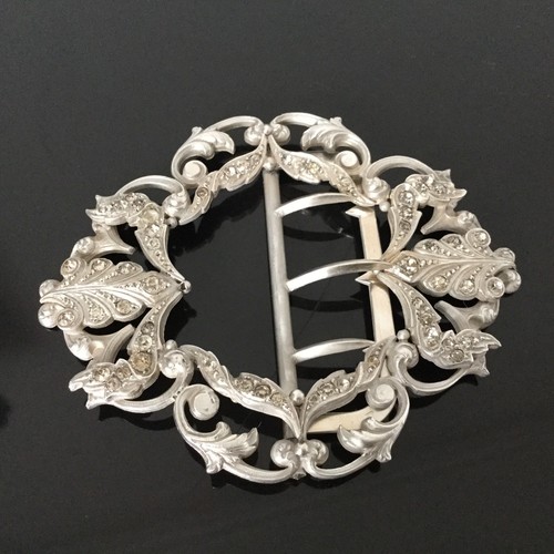 Boucle ceinture argent - boucle, de