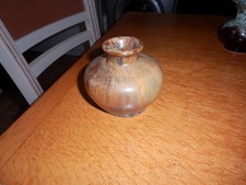 PETIT VASE BOULE EN GRES