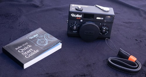 Rollei black film - black, camera