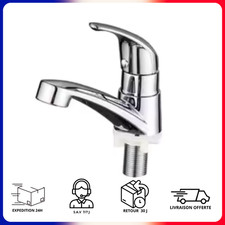 Robinet Pro Simple Eau Froide/Chaude Installation Ultra-Rapide