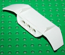 Lego white panel car spoiler - lego,