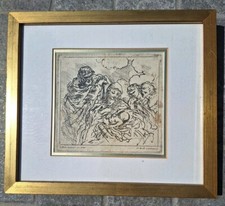 Gravure ancienne Originale