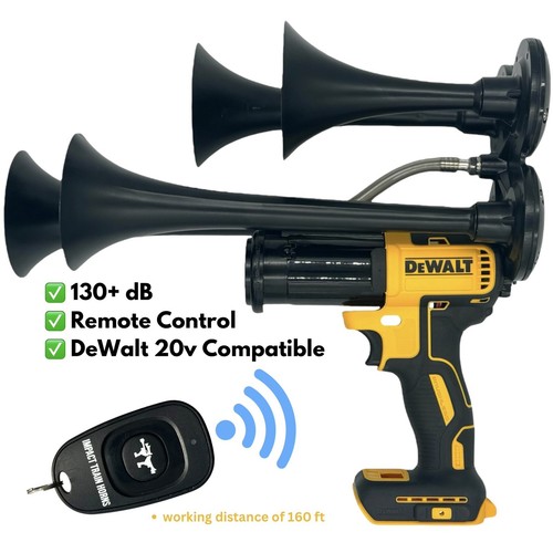 Dewalt train horn - dewalt, with
