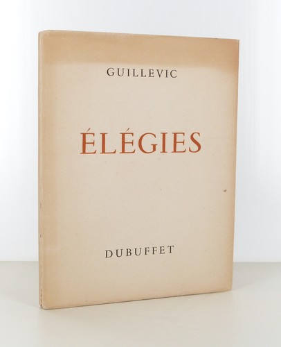 Guillevic élégies 1946 - Élégies,