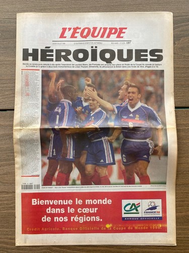 Equipe 1998 héroïques - 1998, :