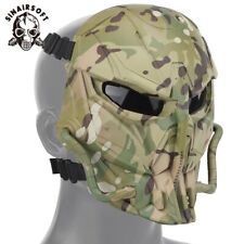 Airsoft Chasse Le masque Masque tactique Protection de lunettes de casque moto