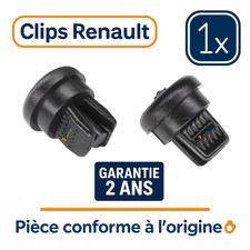 1 Clip Maintien Plage Arrière ✅ Renault Clio / Mégane / Scénic / Modus / Laguna