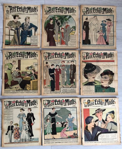 Revues illustrées petit - 9x,