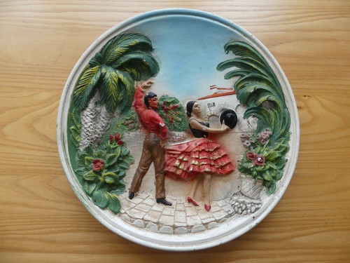 Assiette décorative andalouse