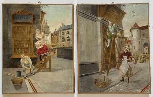 Tableaux huile sur toile - tableaux,