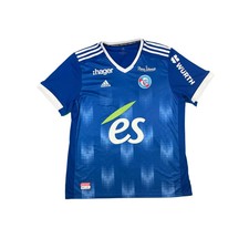 Maillot football vintage RC Strasbourg Alsace domicile #24 Djiku saison 2021-202