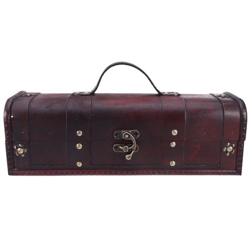 Coffret vin rétro bois - coffret, en